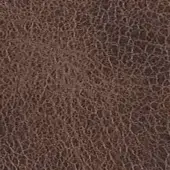 Aged brown leather texture displaying irregular cracks and fissures, with a muted earthy tone and matte finish, creating a weathered, organic pattern.